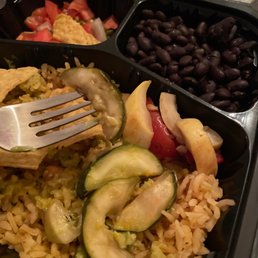 'Vegetable Mexican Plate' 'Vegetable Mexican Plate'