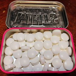 Big Sky Brands - All their Big Sky brand mints look like this. Some flavours have different colours but they're all shaped like this.