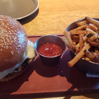 Whiskey Cake - Chickenbirdger and fries - New American Near Me - Irving, Texas Whiskey Cake - Chickenbirdger and fries - New American Near Me - Irving, Texas