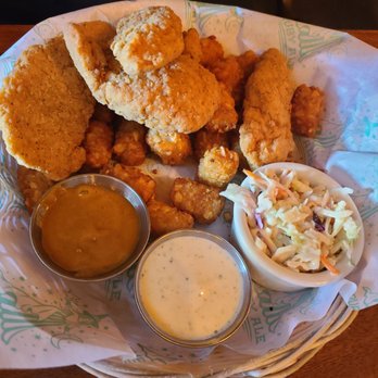 McMenamins Chapel Pub - a basket of fried chicken and coleslaw - American Near Me - Portland, Oregon McMenamins Chapel Pub - a basket of fried chicken and coleslaw - American Near Me - Portland, Oregon