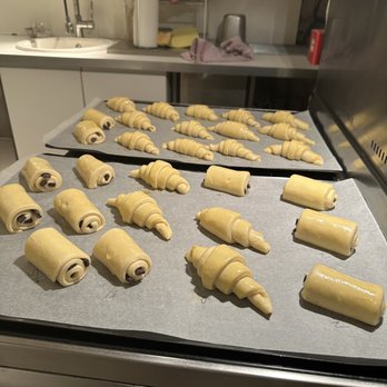Le Foodist - Croissants going into the oven - Cooking Schools Near Me - Paris, 75 Le Foodist - Croissants going into the oven - Cooking Schools Near Me - Paris, 75