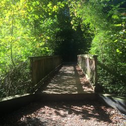 Bridge just past the "main" entrance to the park.