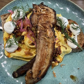 Tur - Pork, eggs, pork belly over toast - Breakfast & Brunch Near Me - San Francisco, California