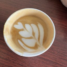 Pistachio vanilla latte Pistachio vanilla latte