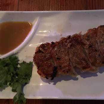Kenka - Gyoza. It was pretty good, the sauce is very salty though. - Sushi Bars Near Me - New York, New York