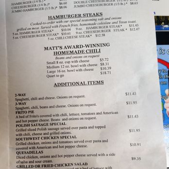 Matt's Burgers - Burgers Near Me - Summerville, South Carolina