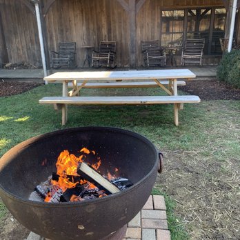 Leiper's Fork Distillery - One of several fire pits. - Distilleries Near Me - Franklin, Tennessee