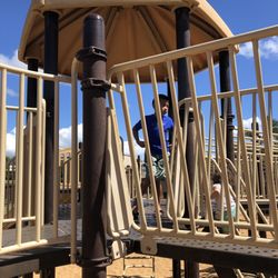 Sand Park Playground - The rotunda