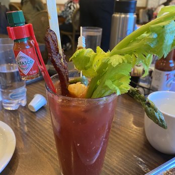 Sweet Maple - Millionaire bacon Bloody Mary! - American Near Me - San Francisco, California Sweet Maple - Millionaire bacon Bloody Mary! - American Near Me - San Francisco, California