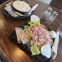 Soup and Chef Salad
