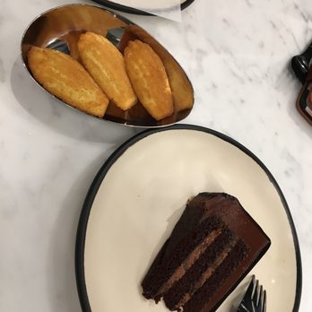 TEAK Tearoom - chocolate cake and madeleines. - Tea Rooms Near Me - New York, New York