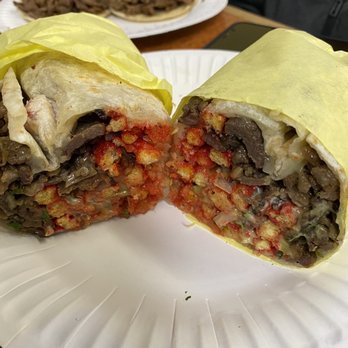 Taqueria Guerrero Style - Flamin HOT Burrito - Mexican Near Me - Westminster, California
