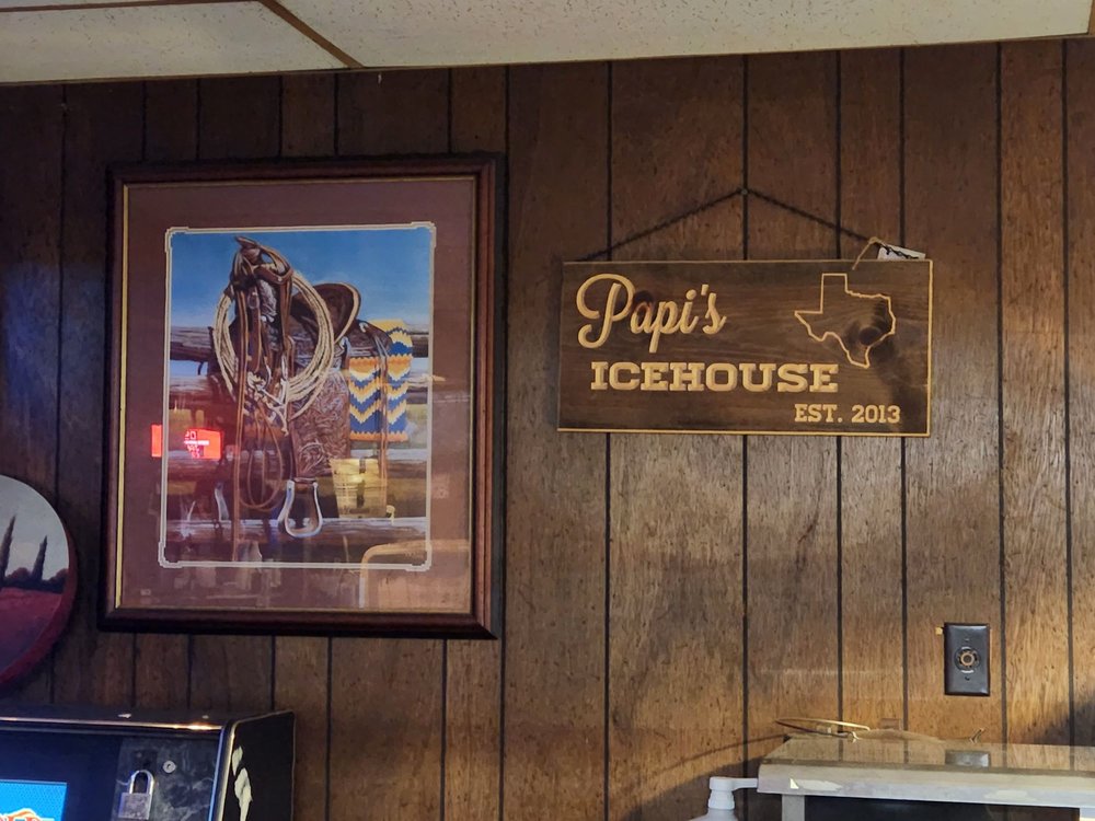 PAPI’S ICEHOUSE Updated October 2024 12670 L B J Dr, Brenham Texas
