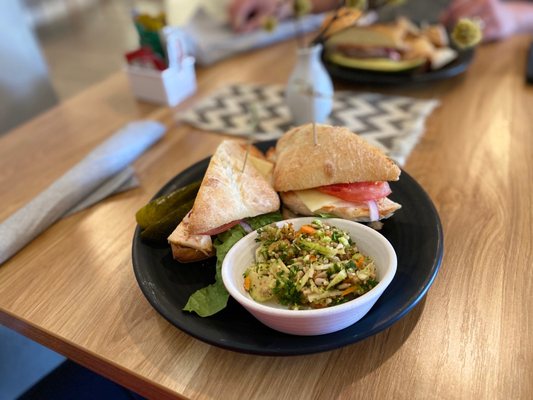 Azure Palm Café by null