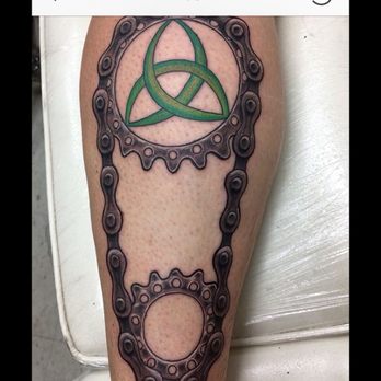 Goodspeed Tattoo - Bicycle sprocket - Piercing Near Me - Higganum, Connecticut Goodspeed Tattoo - Bicycle sprocket - Piercing Near Me - Higganum, Connecticut