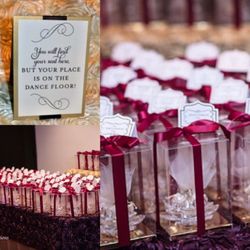 Tres Chic Event Planning & Design - Seating cards and wedding favors