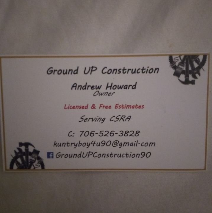 Slide of Ground Up Mobile Construction