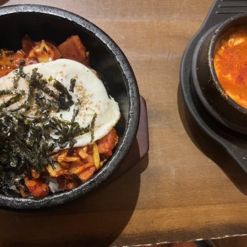 Pyeong Chang Tofu - Kimchi & Spam BiBimBap - Korean Near Me - Berkeley, California Pyeong Chang Tofu - Kimchi & Spam BiBimBap - Korean Near Me - Berkeley, California