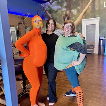 Club Pilates - Stevens Ranch - The cutest Lorax and Ninja Turtle for Halloween - Pilates Near Me - San Antonio, Texas