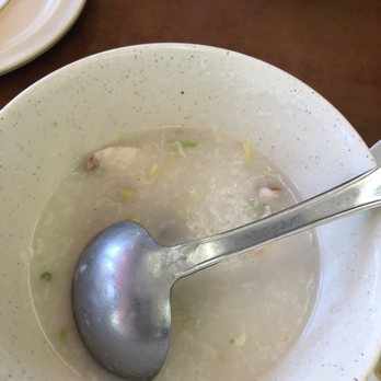 Yuet Lee - Rice porridge with sturgeon. Too much gelatin was used to thicken up the porridge. - Chinese Near Me - San Francisco, California Yuet Lee - Rice porridge with sturgeon. Too much gelatin was used to thicken up the porridge. - Chinese Near Me - San Francisco, California