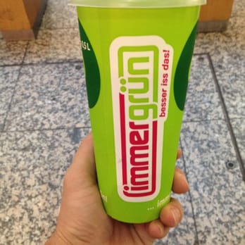 Immergrün - Pfirsich Push Smoothie normale Größe ( mittel ) hahahaaaa ..... - Juice Bars & Smoothies Near Me - Berlin, BE