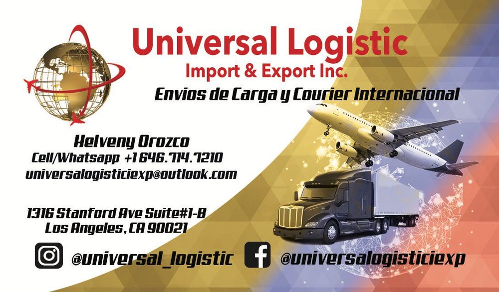 UNIVERSAL LOGISTIC IMPORT & EXPORT Request a Quote 1316 Stanford