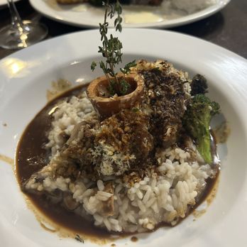 Ogo - Ossobuco with Mushroom Risotto - Asian Fusion Near Me - Wailuku, Hawaii Ogo - Ossobuco with Mushroom Risotto - Asian Fusion Near Me - Wailuku, Hawaii