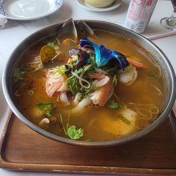 Little Charm Eatery - Tom Yum Soup - Thai Near Me - Wallingford, Connecticut