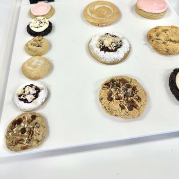 Crumbl - Vallejo - I had the cowboy cookie - bottom center - Bakeries Near Me - Vallejo, California