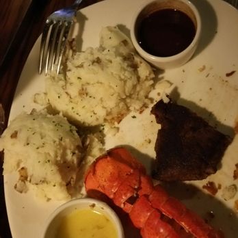 Outback Steakhouse - Horrible fatty sirloin and filet migon. Mini size lobster and high priced for what you get. - Steakhouses Near Me - Visalia, California Outback Steakhouse - Horrible fatty sirloin and filet migon. Mini size lobster and high priced for what you get. - Steakhouses Near Me - Visalia, California