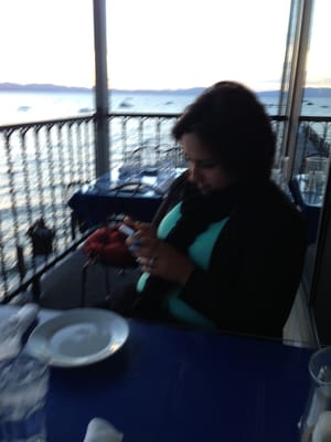 Boathouse on the Pier by null