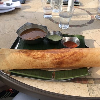 Aaru's Multicuisine Restaurant - Dosas Food Menu: Butter Chicken Dosa $13.99 (Crepes stuffed in mildly spiced butter chicken stuffing) - Indian Near Me - Tallahassee, Florida Aaru's Multicuisine Restaurant - Dosas Food Menu: Butter Chicken Dosa $13.99 (Crepes stuffed in mildly spiced butter chicken stuffing) - Indian Near Me - Tallahassee, Florida