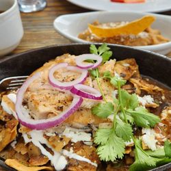 Pasión del Valle - Chilaquiles en salsa molcajete