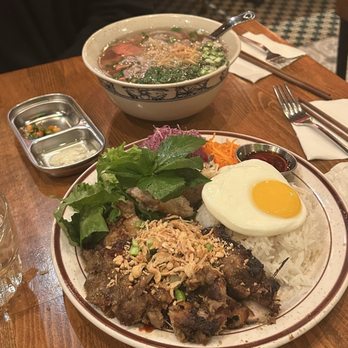 La Dong - Pork Chop Rice Platter Pho H Noi - Vietnamese Near Me - New York, New York