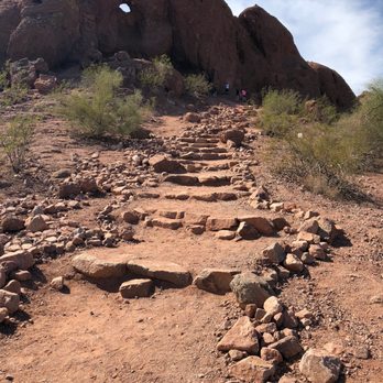 Hole-in-the-Rock - Walkway to the rock - Hiking Near Me - Phoenix, Arizona