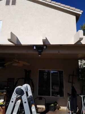 Camera security - This model was done on a house. Camera security - This model was done on a house.