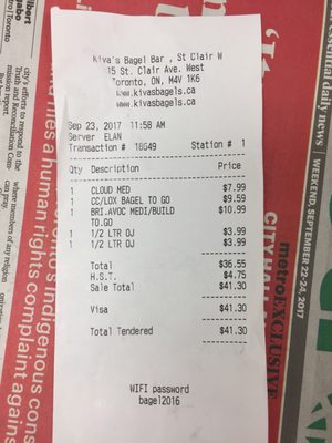 Kiva's Bagel Bar by null