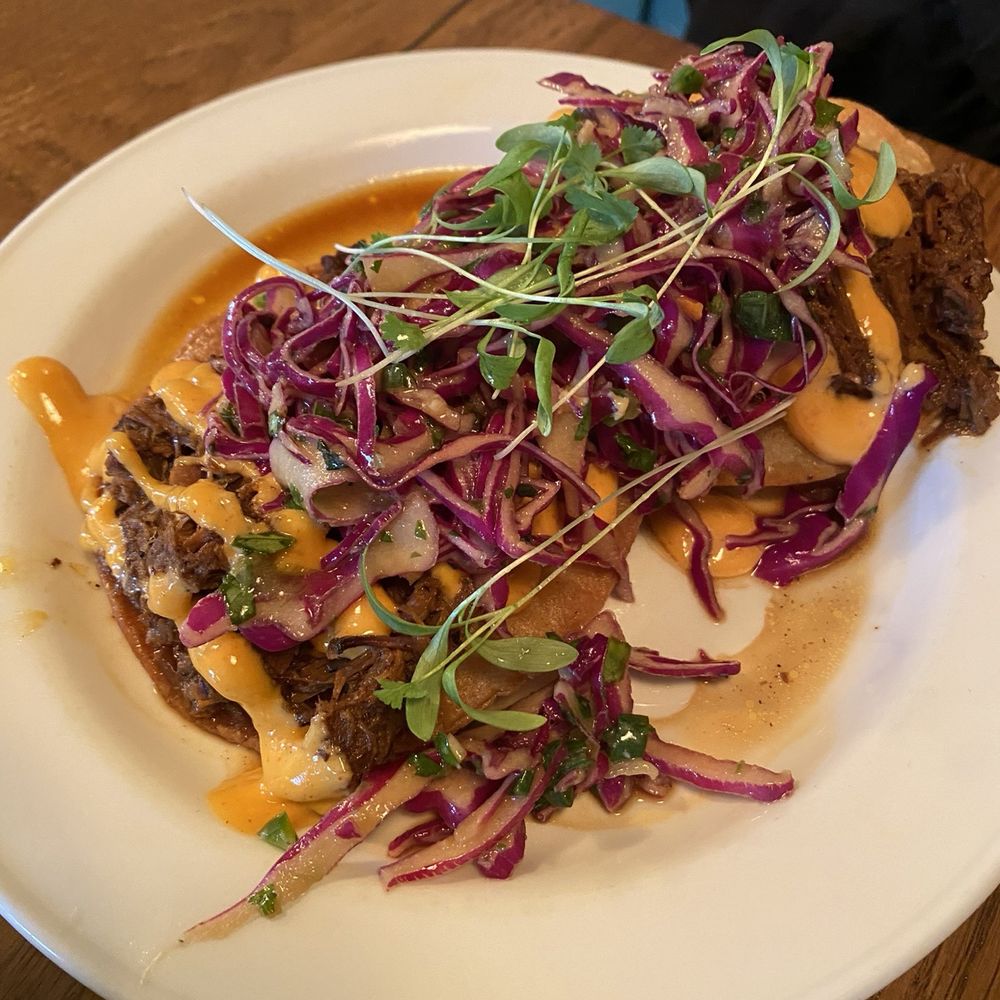 Brisket Tostada Brisket Tostada