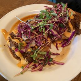 Brisket Tostada Brisket Tostada