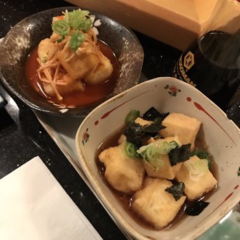 Toshi Sushi - Agedashi tofu - spicy and regular - Sushi Bars Near Me - Vancouver, British Columbia Toshi Sushi - Agedashi tofu - spicy and regular - Sushi Bars Near Me - Vancouver, British Columbia