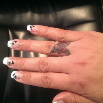 Paradise Nails - I asked for black bows and I got much more. Thank you Naomi - Nail Salons Near Me - Santa Rosa, California