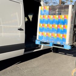 We Pickup & Deliver Pallets! #pickup #transport #deliver #pallets #freight #businesstobusiness #corporate #commercial