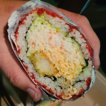 Sushirrito - Big Sushi Burrito....can't wrap your hand around it - Japanese Near Me - Cupertino, California