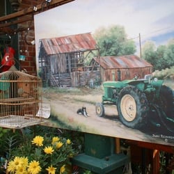 The Garden Gate - All Weather Art and Old Looking Birdcage ...