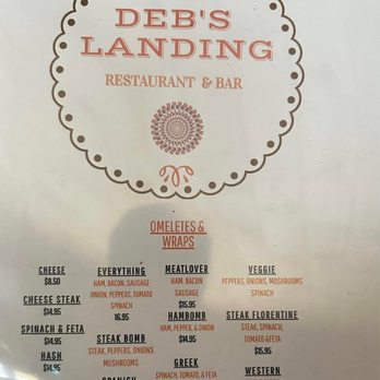 Deb’s Landing - Menu 1/23 - Bars Near Me - Tamworth, New Hampshire Deb’s Landing - Menu 1/23 - Bars Near Me - Tamworth, New Hampshire