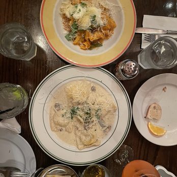 La Parolaccia Osteria - Pappardelle e burrata (top), ravioli al funghi (bottom) - Italian Near Me - Long Beach, California La Parolaccia Osteria - Pappardelle e burrata (top), ravioli al funghi (bottom) - Italian Near Me - Long Beach, California