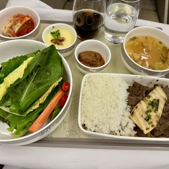 Asiana Airlines - Galbi wrap - Airlines Near Me - Los Angeles, California