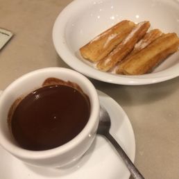 Xurros amb xocolate
