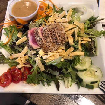 Tavern in the Forest - Seared Ahi Wonton Salad - American Near Me - Myrtle Beach, South Carolina Tavern in the Forest - Seared Ahi Wonton Salad - American Near Me - Myrtle Beach, South Carolina