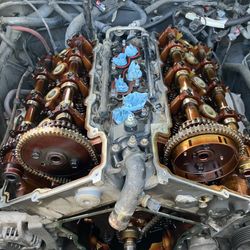 Next Gear Auto - Replacing water pump valve cover, gaskets intake, manifold gasket, timing cover gasket and all seals on a Dodge charger